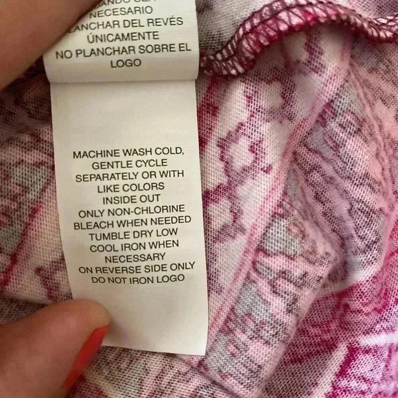 🆕Girls Back Cut Out Skater Pink Dress 14🆕 - Picture 6 of 7